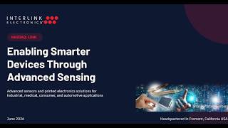 Interlink Electronics Inc. (NASDAQ: LINK) Webcast | Planet MicroCap Las Vegas 2026