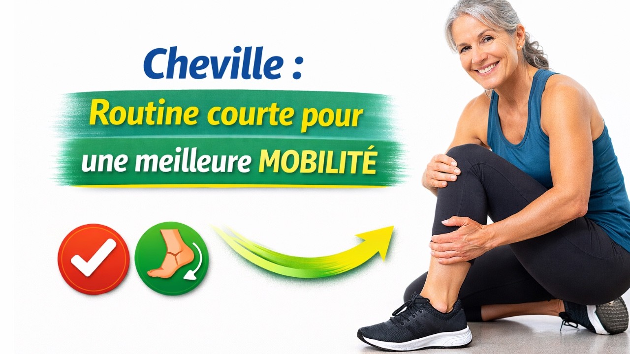 Cheville: routine courte pour une meilleure mobilité