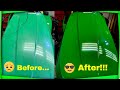 Cracked John Deere Plastic Hood Repair and Restoration #baldeagle242 #plasticrepair #johndeere