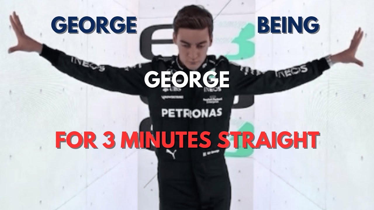 George Russell funny moments 