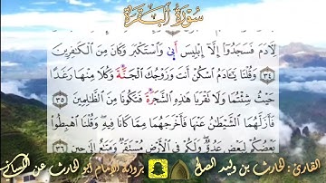 ما تيسر من أول سورة البقرة - الثمن الثاني - برواية أبي الحارث عن الكسائي .. القارئ #الحارث_الصالح