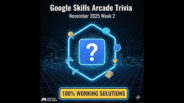 🎮 Google Skills Arcade Trivia – November 2025 Week 2 ANSWERS #googlearcade #trivia #quiz #freeswag
