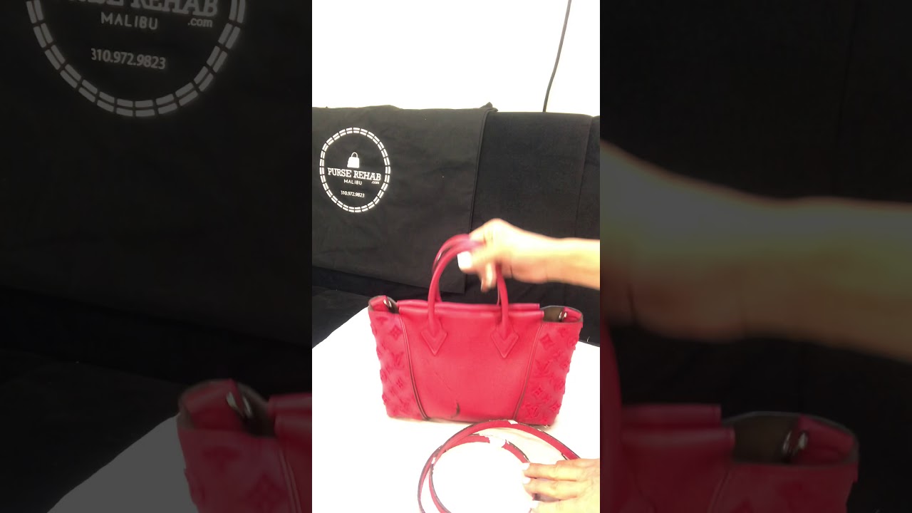 how to fix red glaze lv bag｜TikTok Search