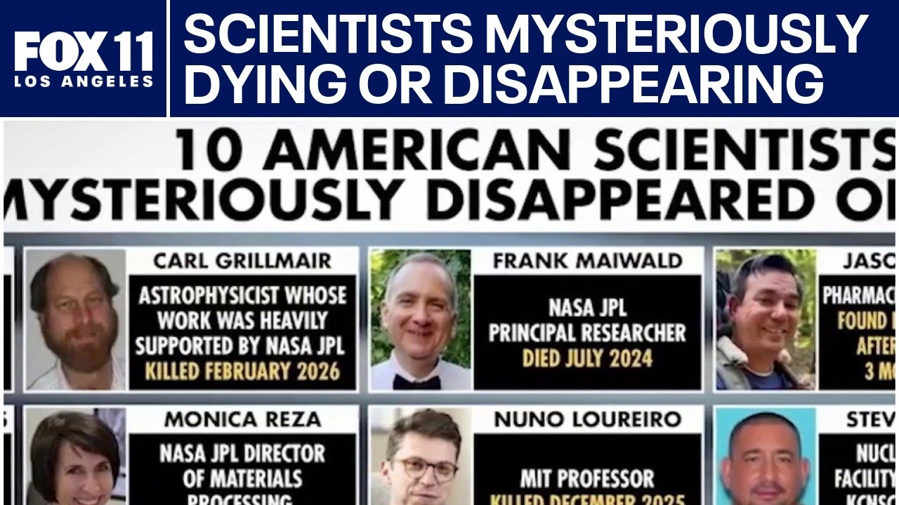 ⁣2 LA County scientists among 10 disappeared or dead