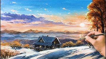 Bức tranh phong cảnh #13 | Tranh Acrylic