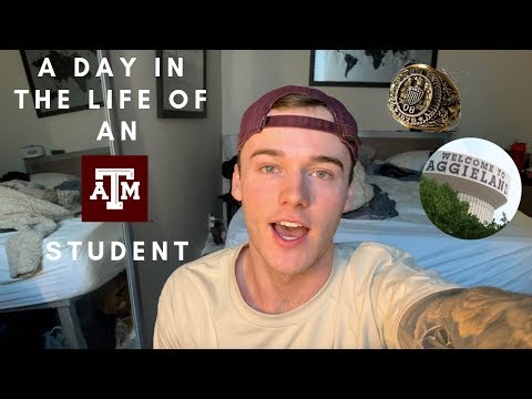 A Day in the Life of a Texas A&M University Student