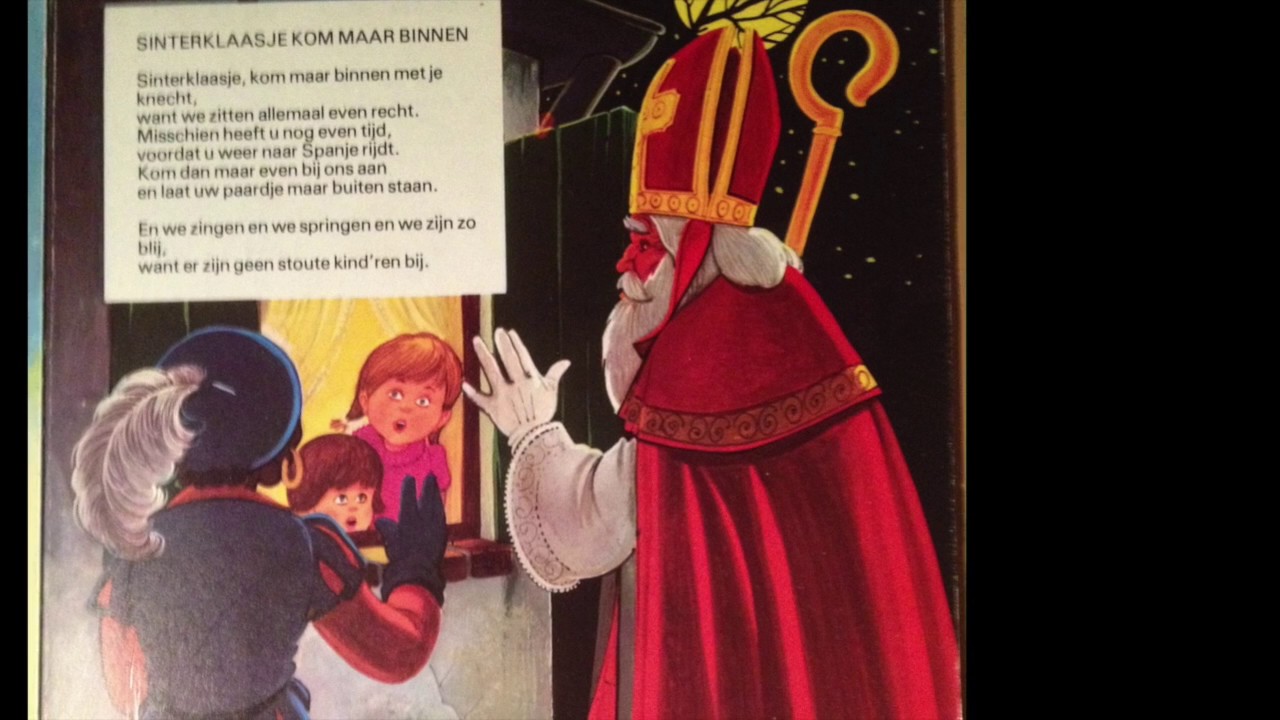 Sinterklaasliedje Daar wordt aan de deur geklopt YouTube Music