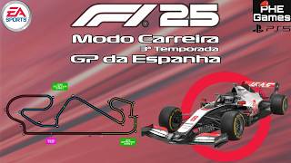 F1 25 - GP da Espanha (Modo: Carreira / 3ª Temp.) (PS5) (#3532)