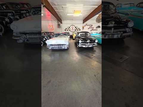 1959 ford galaxie 500 1957 Pontiac Bonneville fuel injection 1950 mercury club coupe