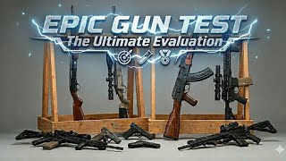Epic gun test the ultimate evaluation #GunTest #Firears #ShootingRange #GunReview #new 