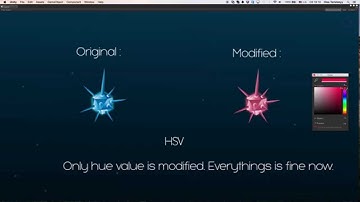HSV vs RGB. How to change color in realtime!