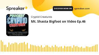 Mt. Shasta Bigfoot on Video Ep.46
