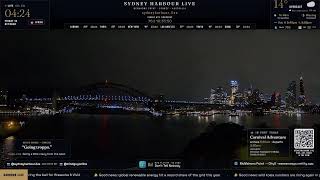Sydney Harbour LIVE 🇦🇺 Bridge & Opera House 24/7 — McMahons Point, Australia