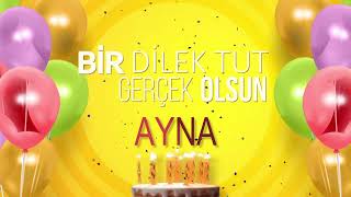 İyi Ki Doğdun Ayna - İsme Özel Doğum Günü Şarkısı (Full Versi̇yon)