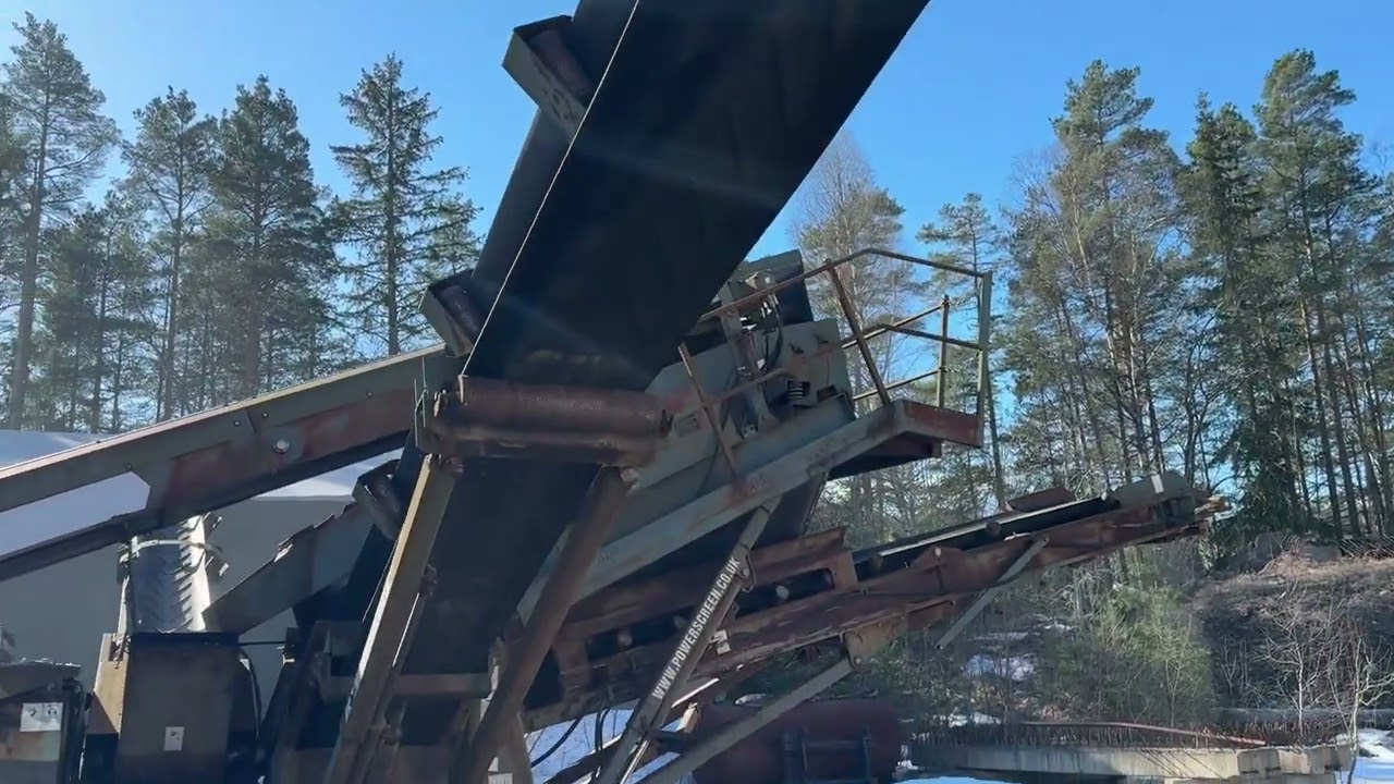 487996 - 1988 Powerscreen T. Chieftain 1400 - Sikteverk