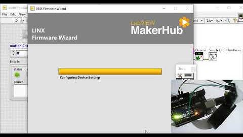 Arduino_labview_Read motion sensor in labview