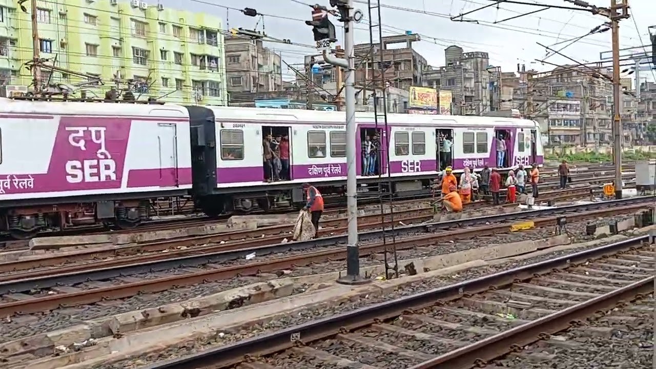 My local train accross the SER train cross