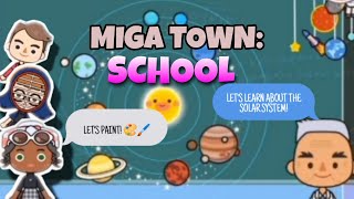 LET'S PAINT AND LEARN ABOUT THE SOLAR SYSTEM! 🌏🎨🖌️| MIGA TOWN: SCHOOL screenshot 3