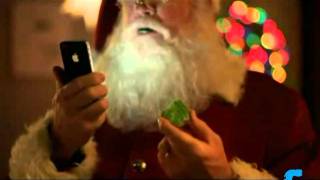 Santa & Siri Apply iphone 4s Commercial