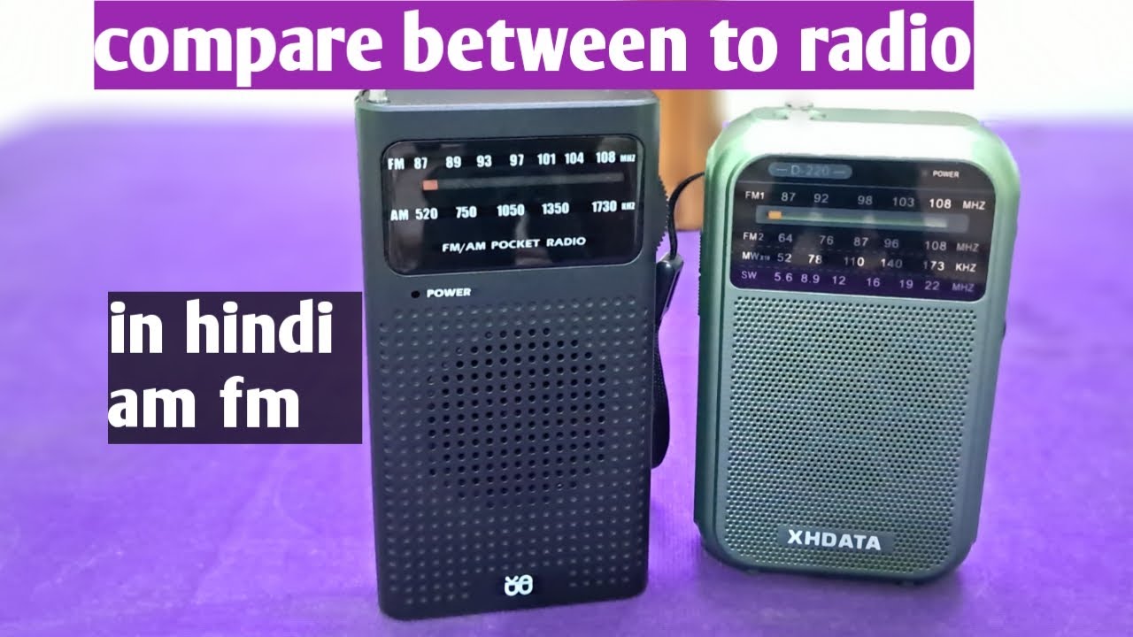 Xhdata d220 vs wodeke w201 comparison between two dsp radio in hindi ♥️ 😄