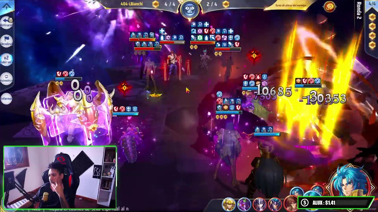 AHORA TE VOY A TOCAR LA JALEA ► Ft. equipo TaoRen 😱 [Saint Seiya Awakening] KOTZ