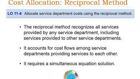 ACCT364 - Service Department Cost Allocations (Direct Method)