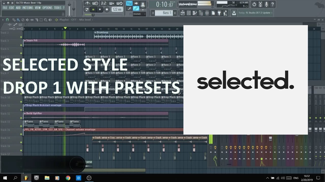 Selected Style Drop Deep House Proffesional Template FLP(Presets)(TRU Concept, JLV, Nu Aspect)*FREE*