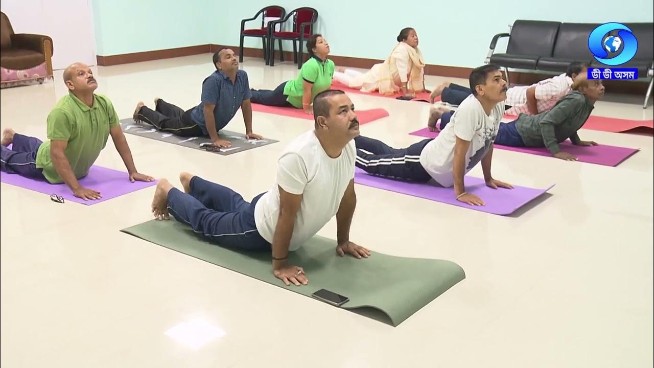 YOGA AT DOORDARSHAN KENDRA GUWAHATI YouTube