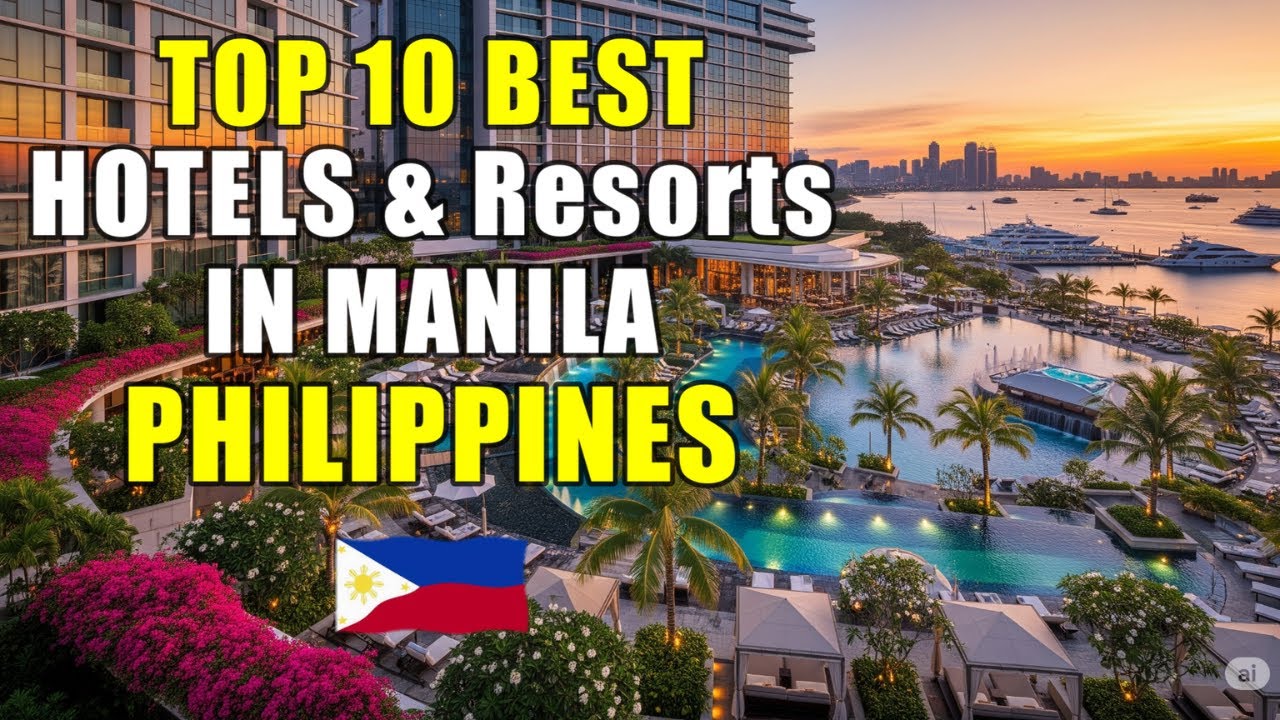 Top 10 Best Hotels & Resorts in Manila Philippines 🇵🇭
