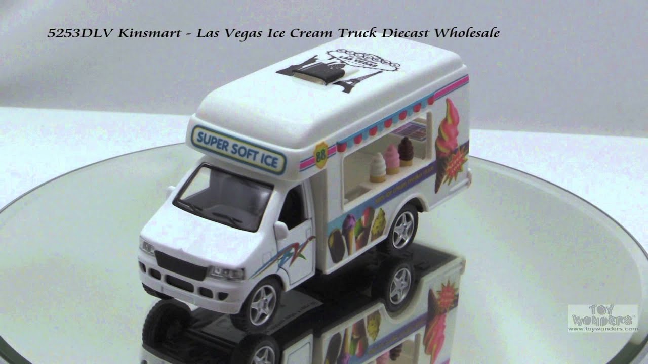 5253DLV Kinsmart Las Vegas Ice Cream Truck YouTube