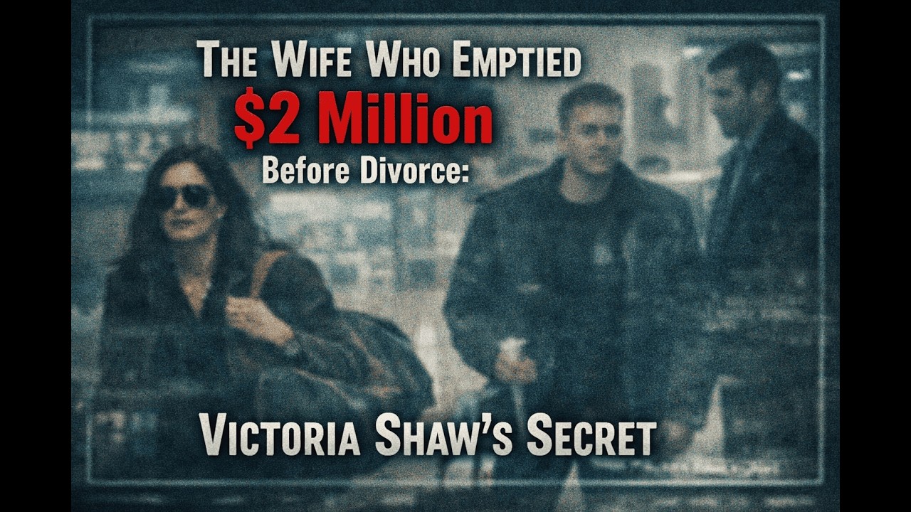 The Wife Who Emptied $2 Million Before Divorce Victoria Shaw’s Secret