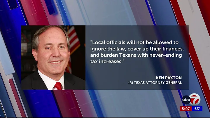 AG Paxton looking into El Paso, other Texas cities as part of financial transparency review