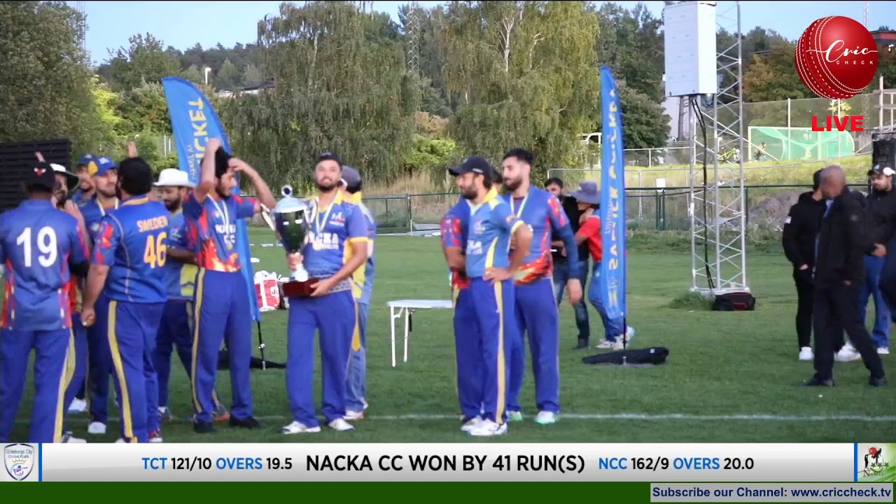 SCF ALLSVENSKAN T20 SEMI FINAL & FINAL -  2020