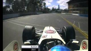 Jenson Button Commentates his Pole Onboard lap in Australia 2006