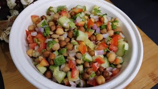 High Protein Breakfast Recipe | प्रोटीन सलाद | Healthy Protein Salad | Veg Salad Recipe