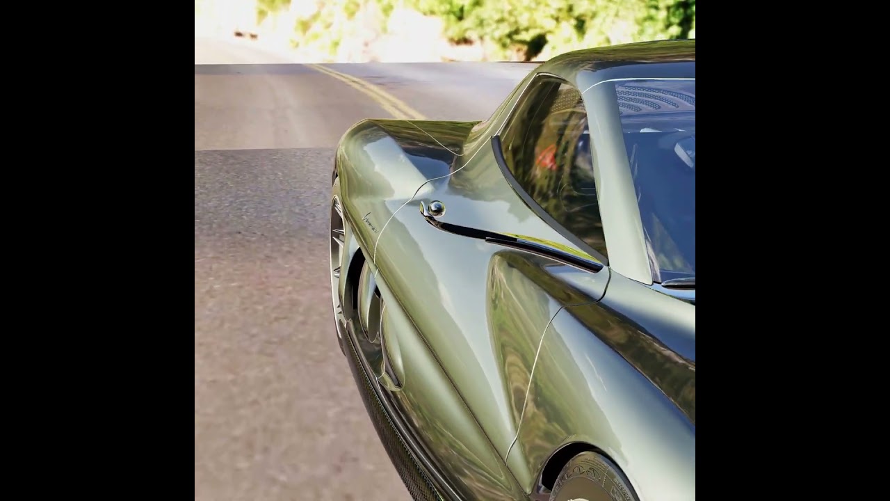 ZR1 C8 LT7 Wide Body Corvette ZORA New Side Aero ON DEMAND Gills or Scales Range of Motion