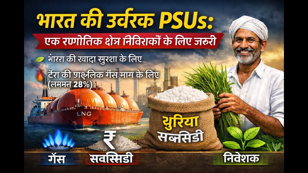 भारत का उर्वरक क्षेत्र देश के सबसे रणनीतिक लेकिन कम समझे PSU सेक्टर्स में से एक है।