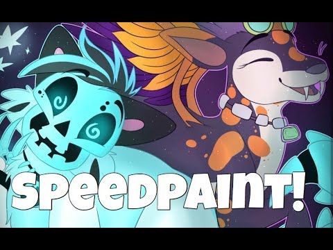 HAPPY HALLOWEEN - ANIMAL JAM PLAY WILD SPEEDPAINT - YouTube
