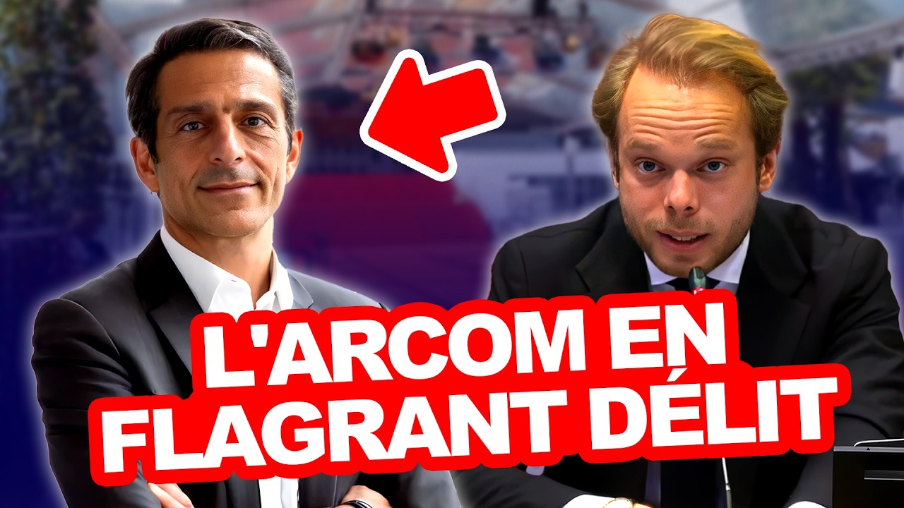 COINCÉ en direct, le président de l'ARCOM bégaye !