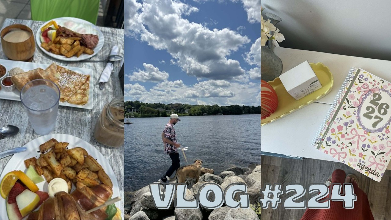 VLOG #224 - Commande Joy, dimanche parfait & nouvel agenda