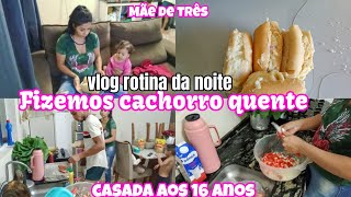 Vlog Rotina Da Noite Fazemos Alguns Lanches