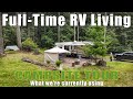 Campsite Setup Tour | Full-Time RV Life