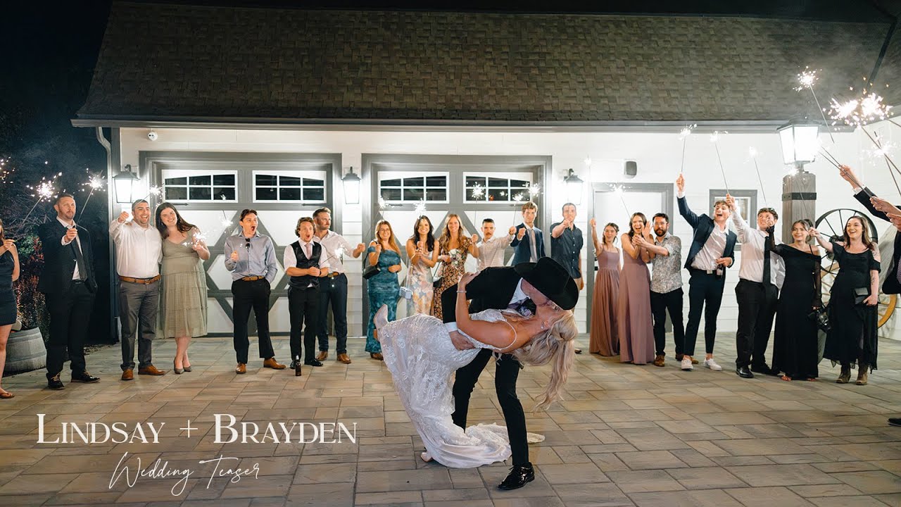 Mint Barrel Barn Wedding Teaser // Lindsay + Brayden // 4k Wedding Film