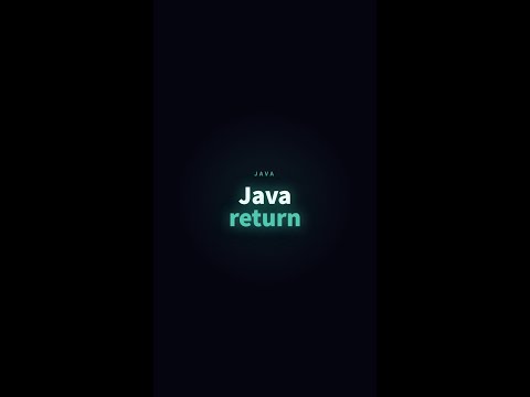 Java return — 함수에서 값 돌려받기 #Java #자바기초
