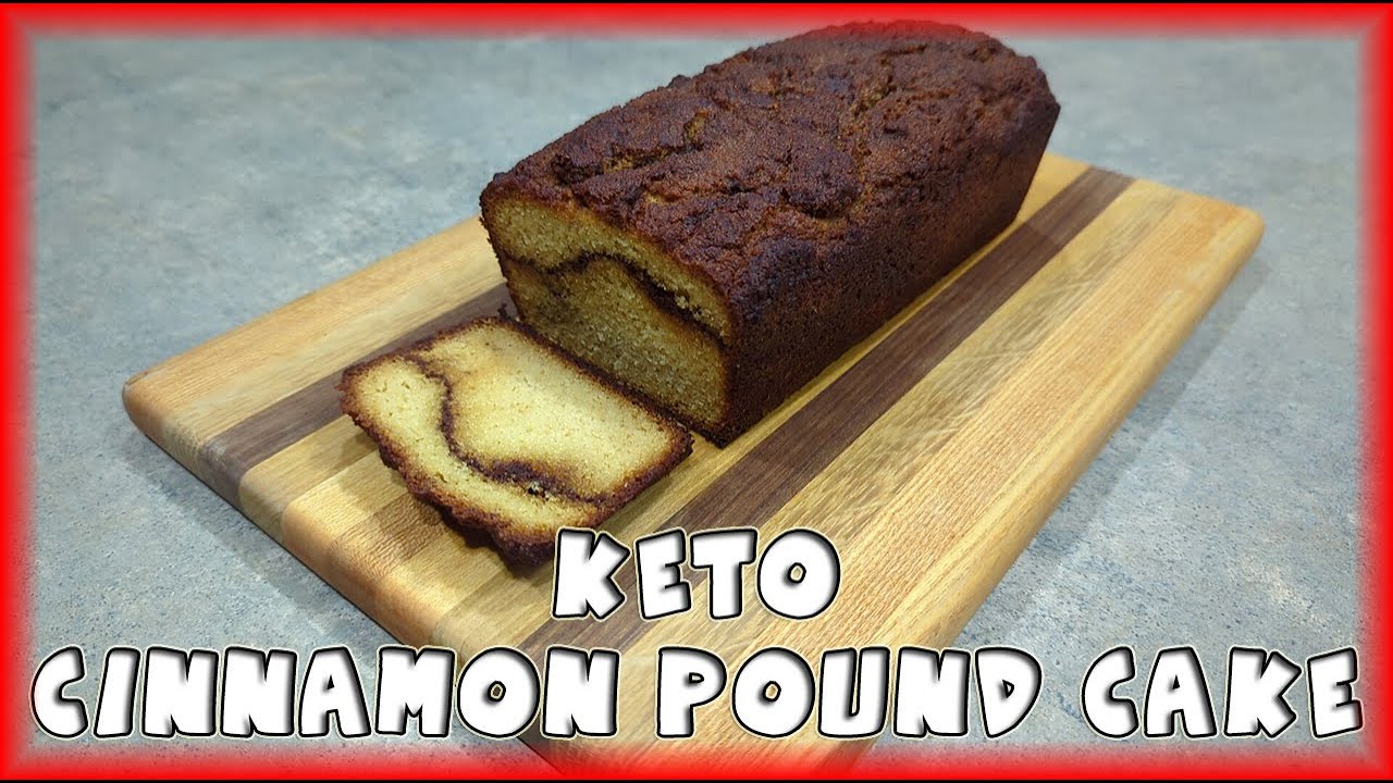 Keto Cinnamon Swirl Pound Cake YouTube