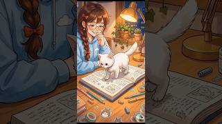 Midnight Journal Night | Ghibli Style ASMR #animation #ghibli #ytshorts #youtubeshorts #asmr