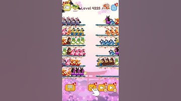 Bird Sort Color Level 4225 #games #gaming #gameplay