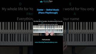 Center bridge chords - Bethel Music