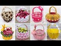 10 Best collection Flower Basket craft from different materials