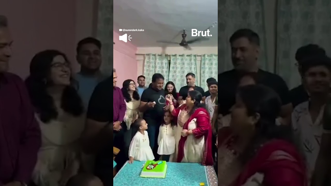 Watch how Mahendra Singh Dhoni made his friend's birthday even more special...